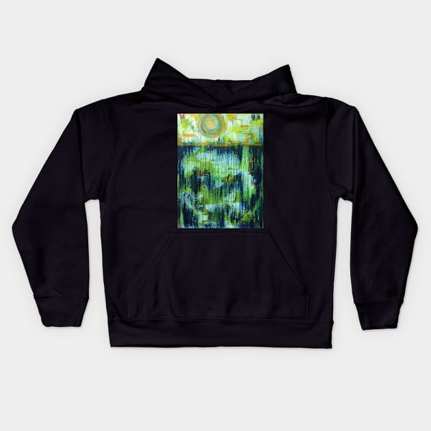 Suspended: Inner Power Painting Kids Hoodie by mellierosetest